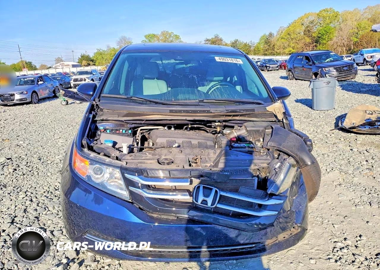 2015 Honda Odyssey Exl VIN:5FNRL5H62FB062630 - 5