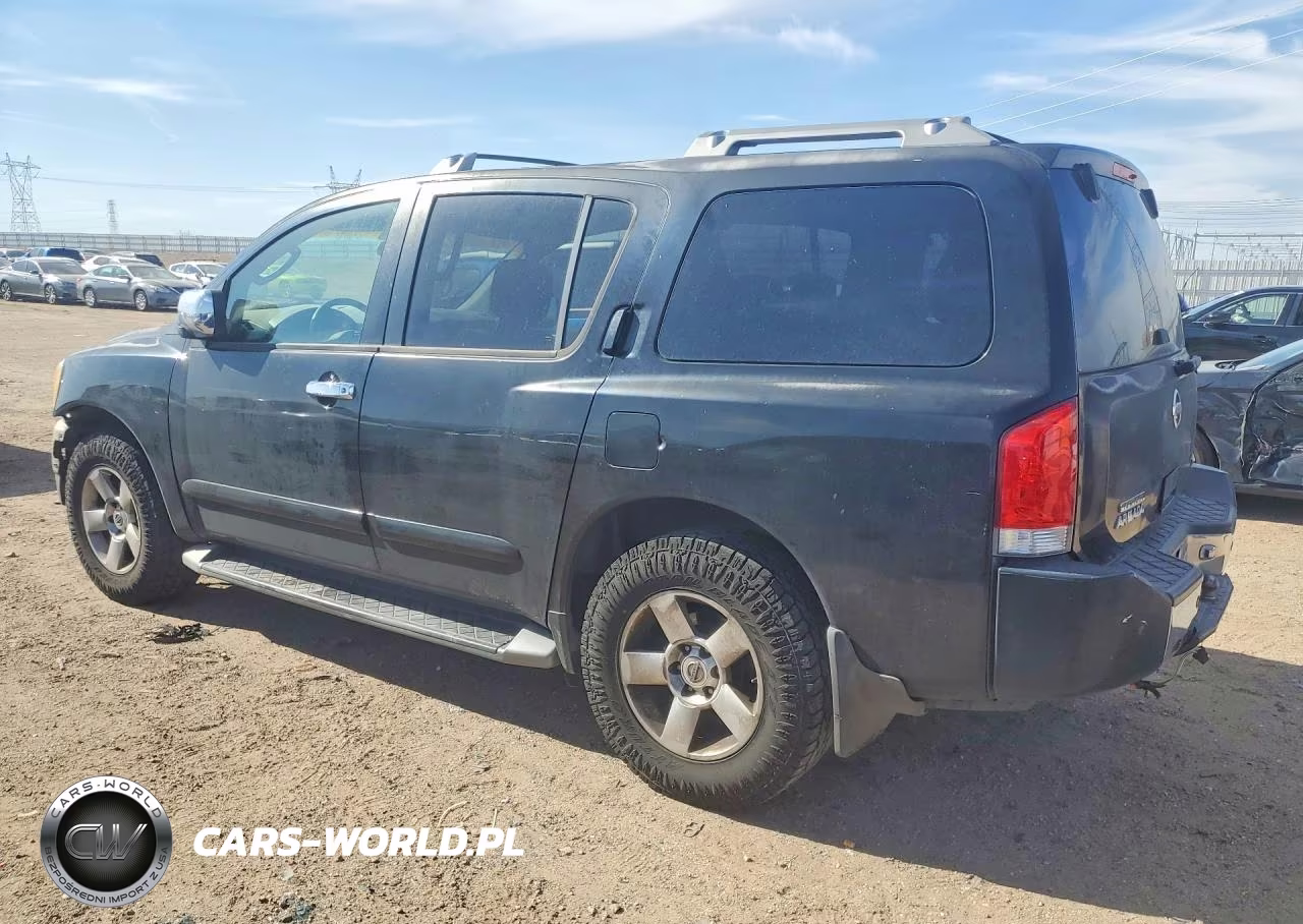2004 Nissan Armada Se VIN:5N1AA08AX4N709327 - 2