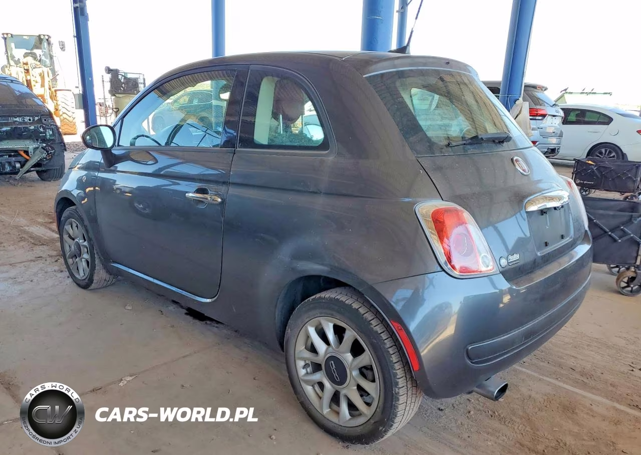 2016 Fiat 500 Easy VIN:3C3CFFKR2GT122340 - 2