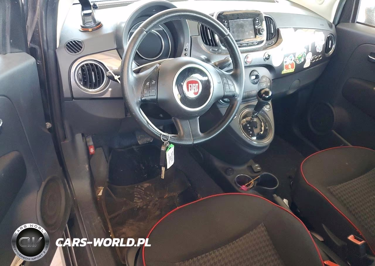 2016 Fiat 500 Easy VIN:3C3CFFKR2GT122340 - 8