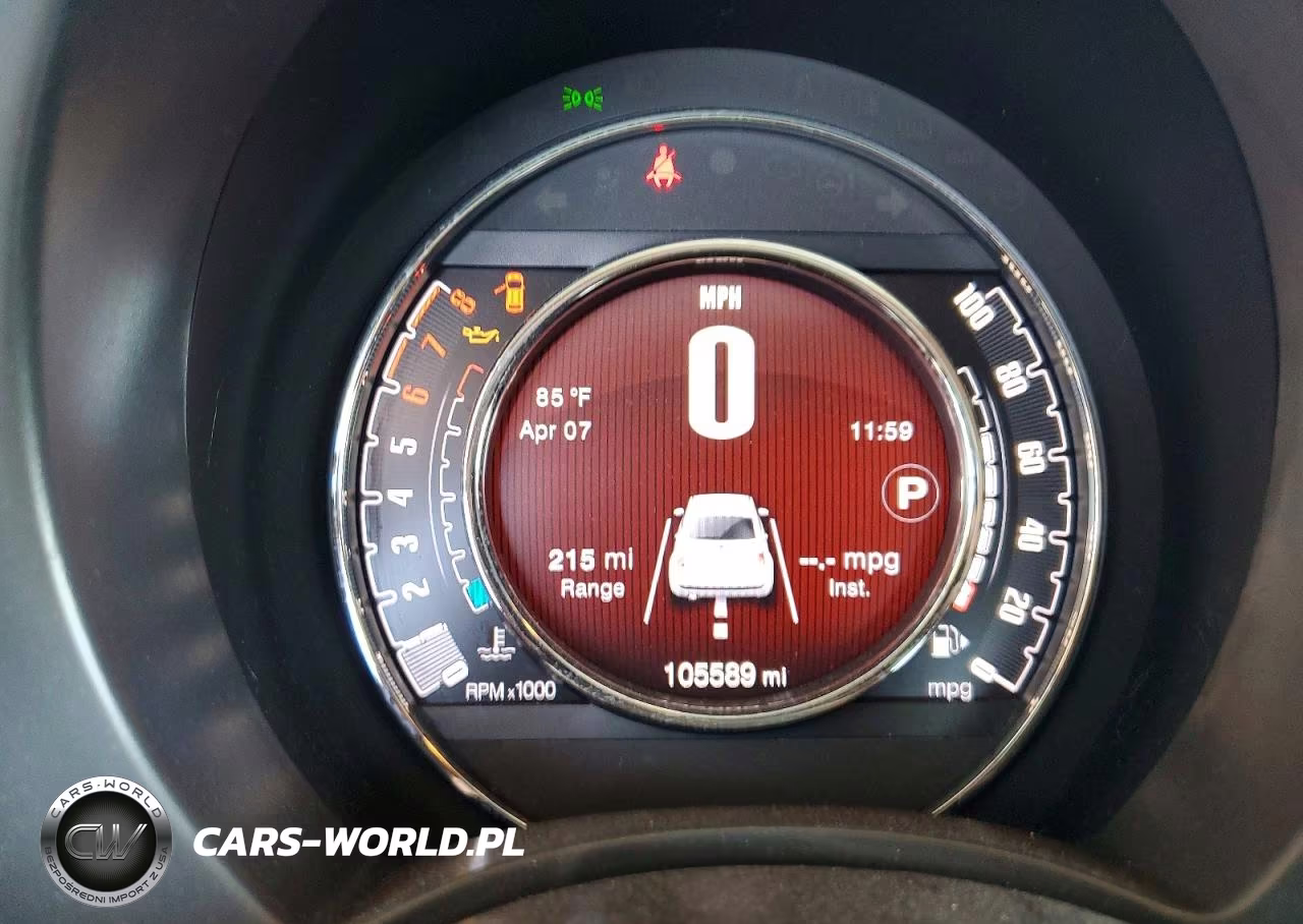 2016 Fiat 500 Easy VIN:3C3CFFKR2GT122340 - 9