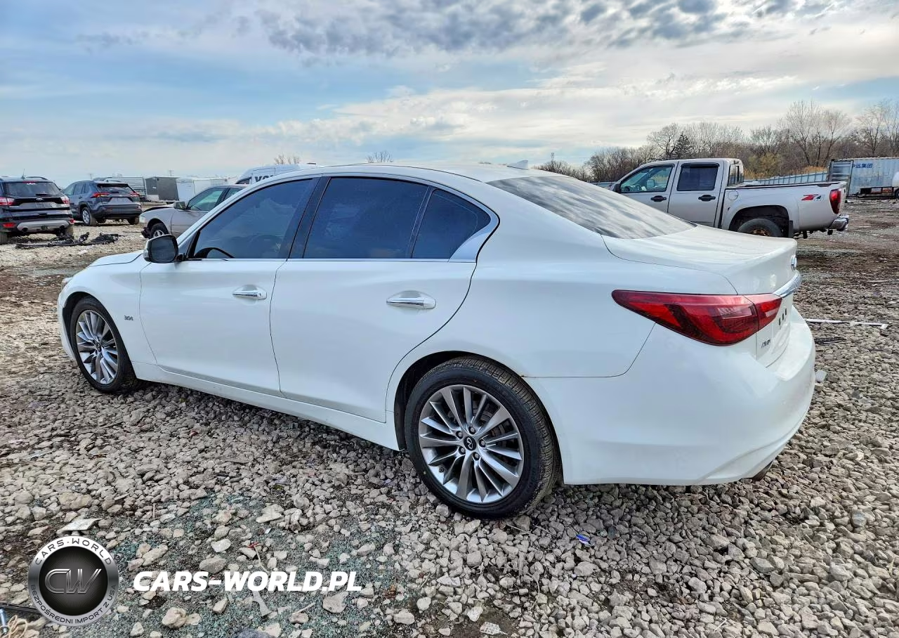 2019 Infiniti Q50 3.0T Luxe VIN:JN1EV7AR9KM554617 - 2