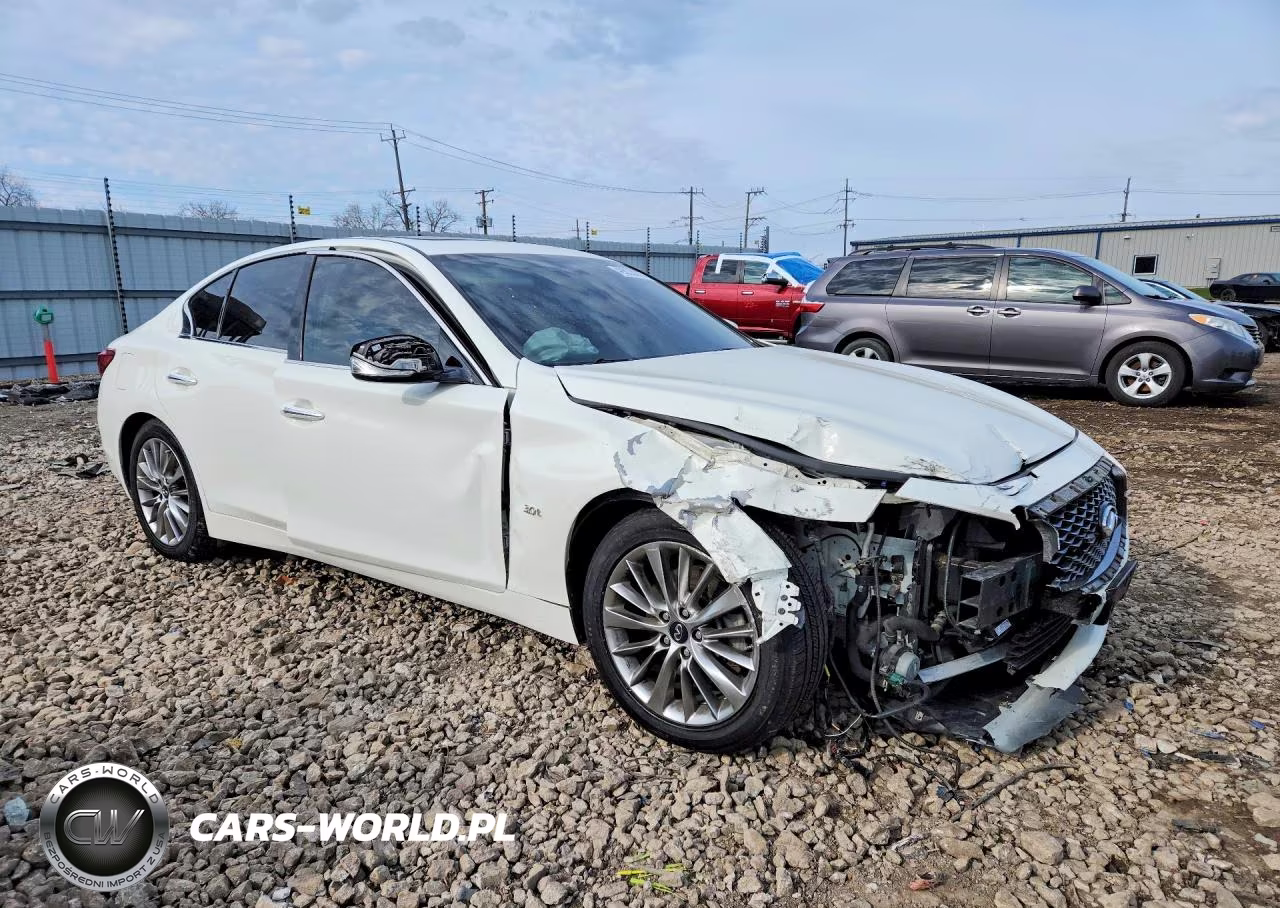 2019 Infiniti Q50 3.0T Luxe VIN:JN1EV7AR9KM554617 - 4