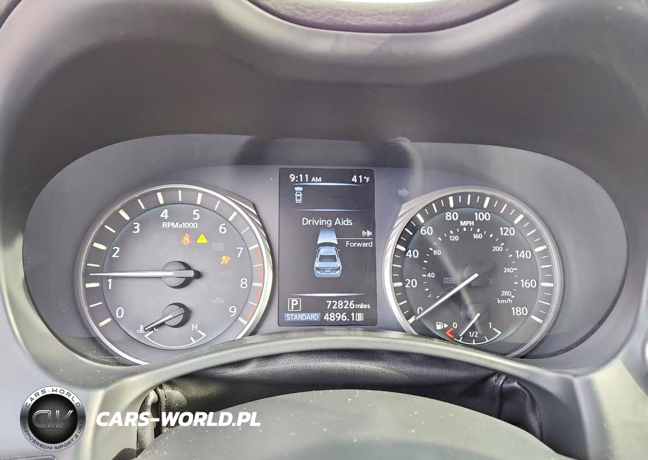2019 Infiniti Q50 3.0T Luxe VIN:JN1EV7AR9KM554617 - 9
