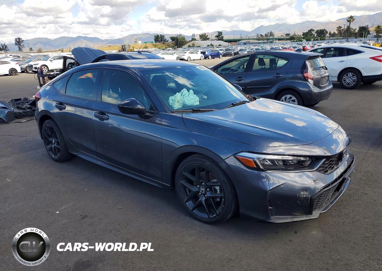 2025 Honda Civic Sport VIN:JHMFL4H87SX003795 - 4