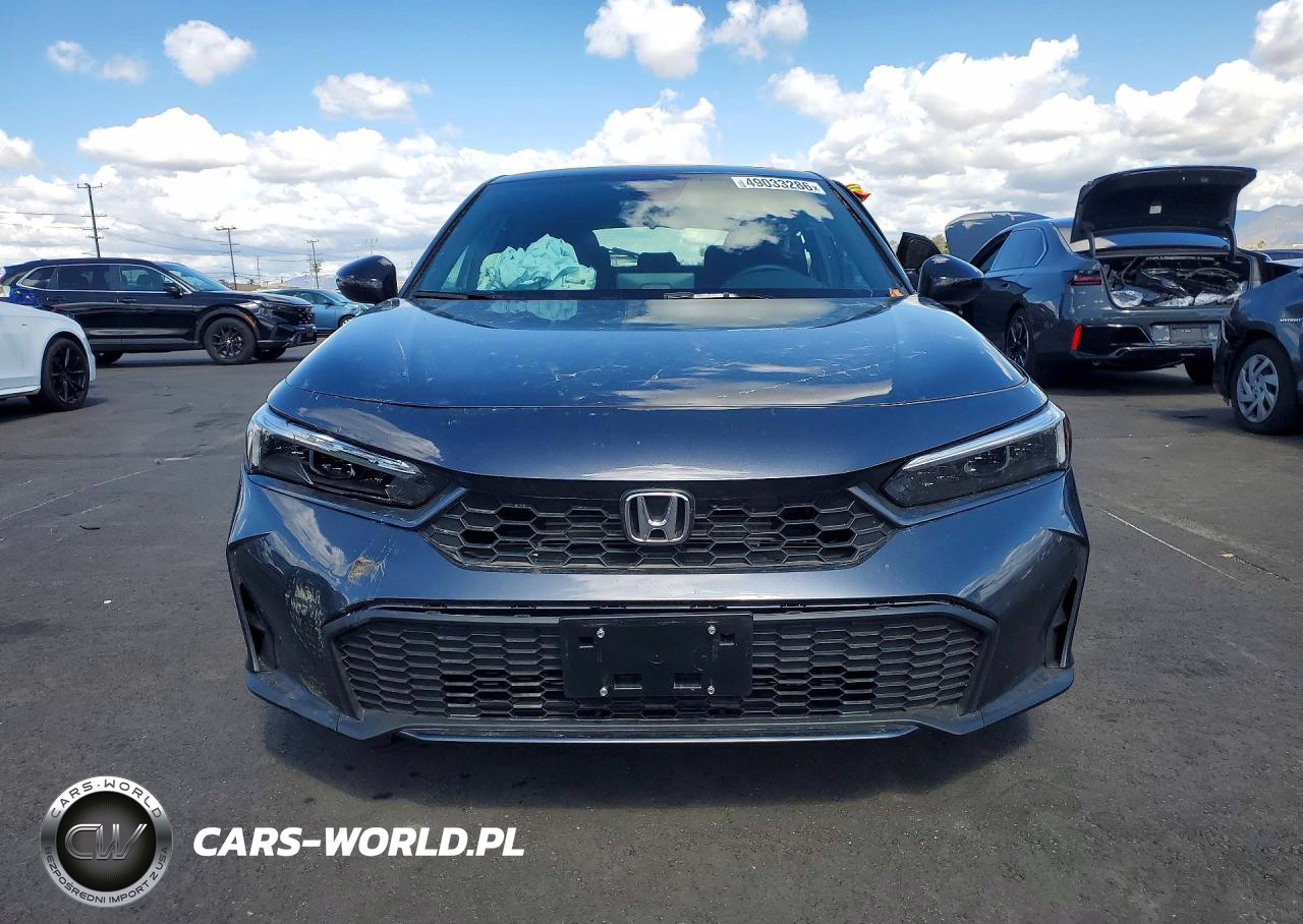 2025 Honda Civic Sport VIN:JHMFL4H87SX003795 - 5