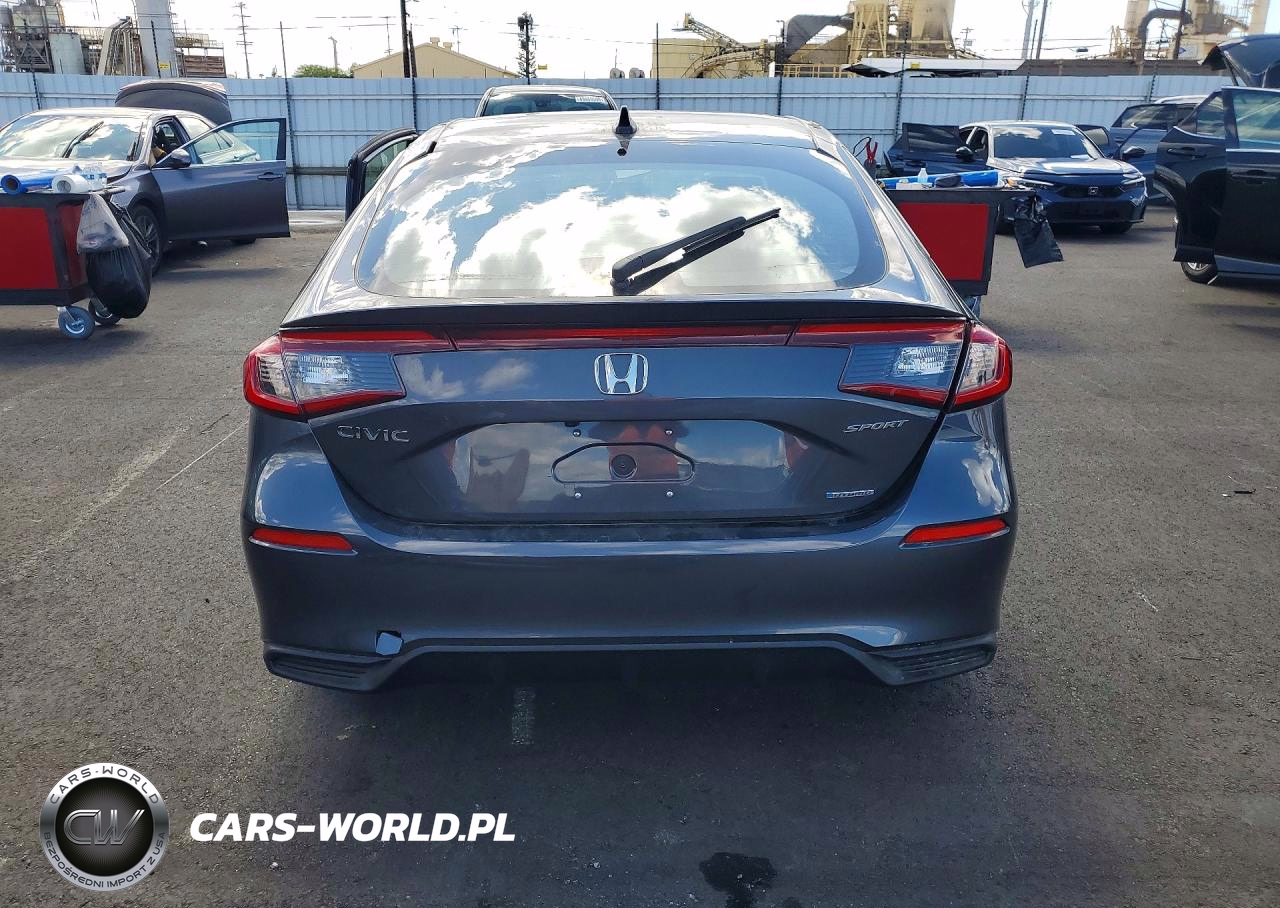 2025 Honda Civic Sport VIN:JHMFL4H87SX003795 - 6
