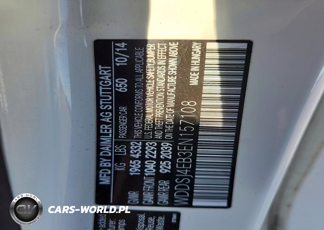 2014 Mercedes-Benz Cla 250 VIN:WDDSJ4EB3EN157108 - 12