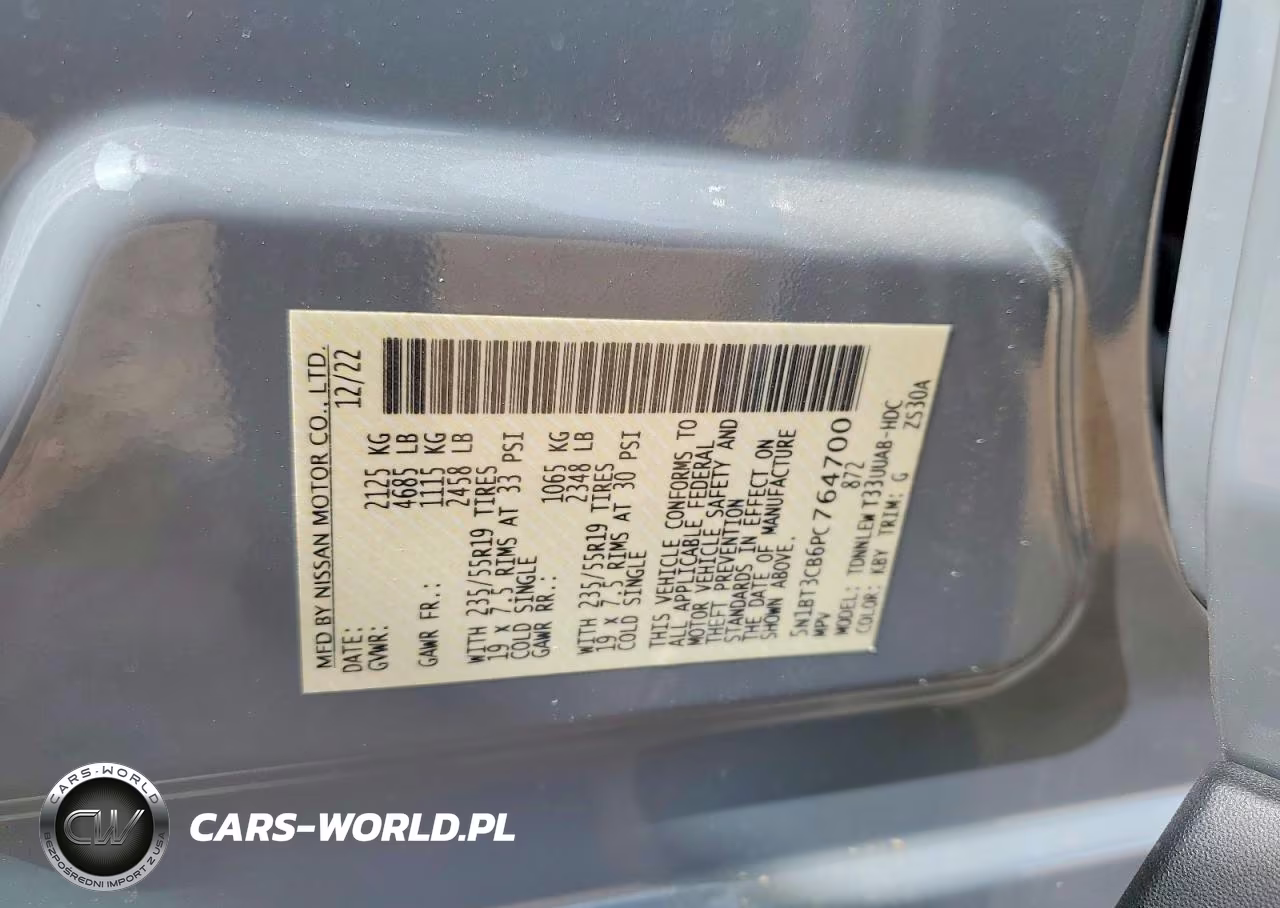 2023 Nissan Rogue Sl VIN:5N1BT3CB6PC764700 - 14