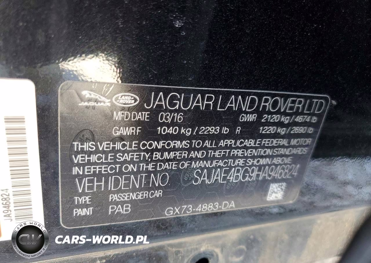 2017 Jaguar Xe Prestige VIN:SAJAE4BG9HA946824 - 12