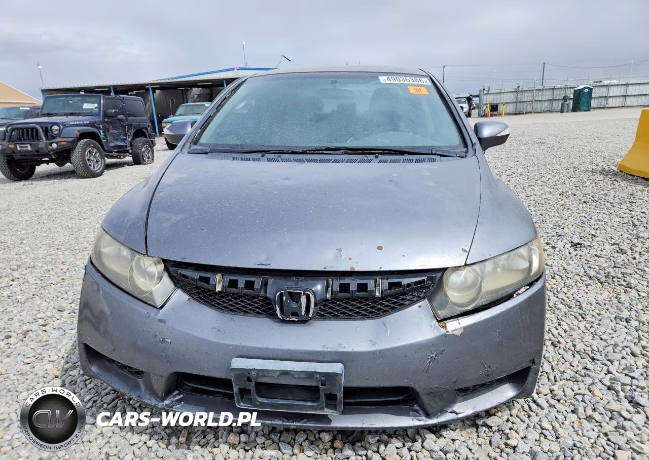2009 Honda Civic Coupe Ex-L Aut VIN:JHMFA36299S004808 - 5