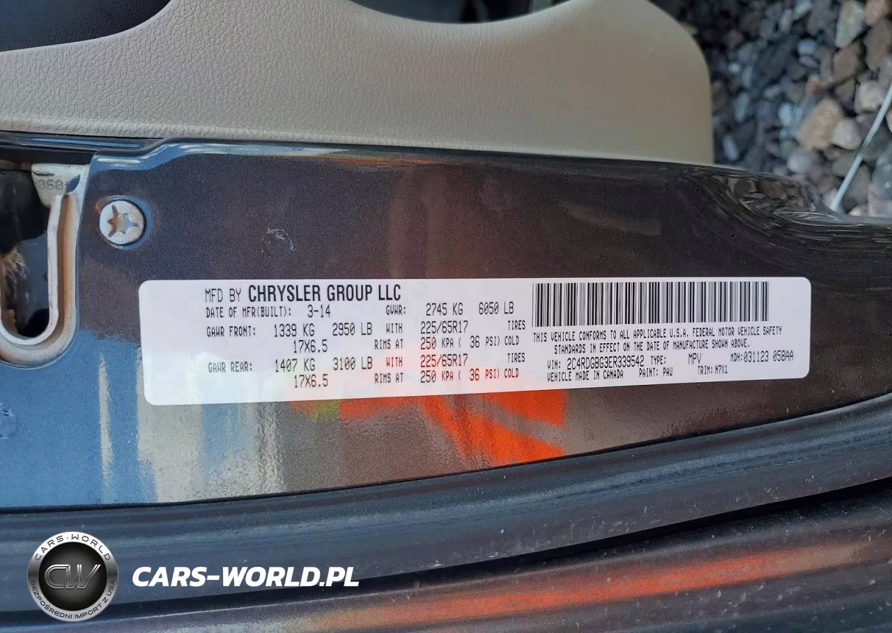 2014 Dodge Grand Caravan Se VIN:2C4RDGBG3ER339542 - 13
