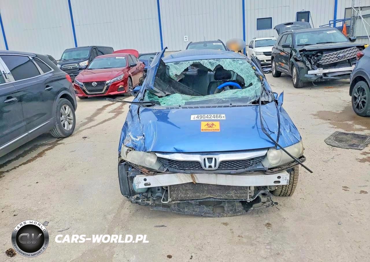 2009 Honda Civic Lx VIN:1HGFA16569L002736 - 5