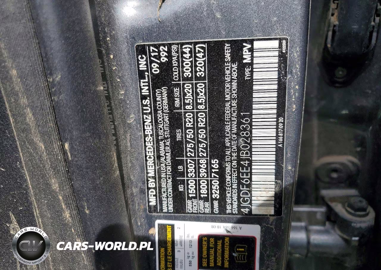 2018 Mercedes-Benz Gls 450 4Matic VIN:4JGDF6EE4JB028361 - 13