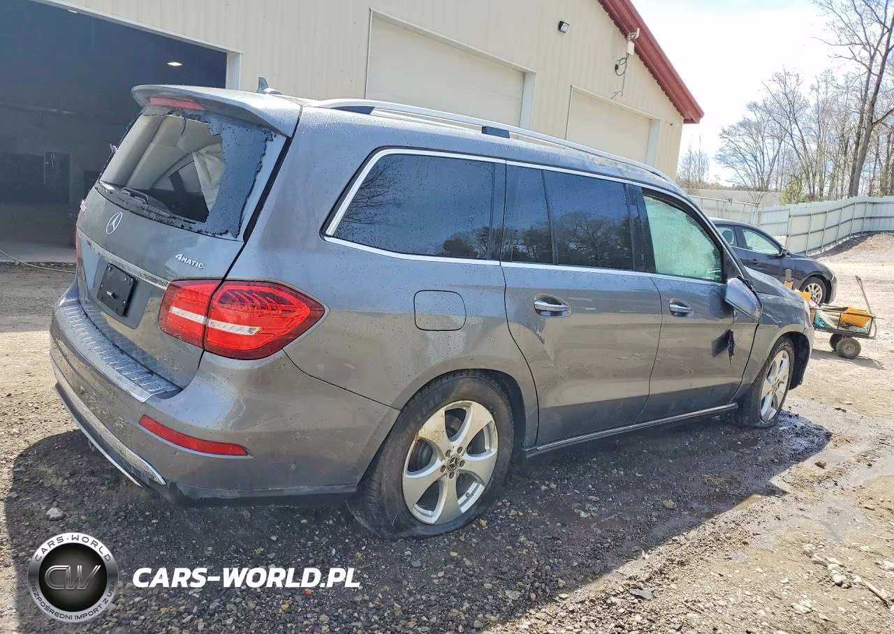 2018 Mercedes-Benz Gls 450 4Matic VIN:4JGDF6EE4JB028361 - 3