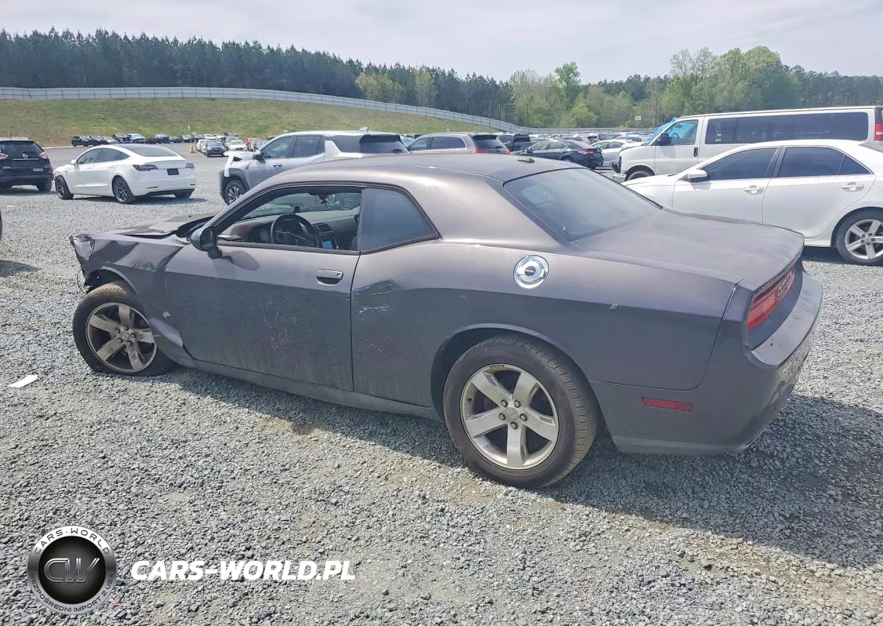 2014 Dodge Challenger Sxt VIN:2C3CDYAG0EH153819 - 2