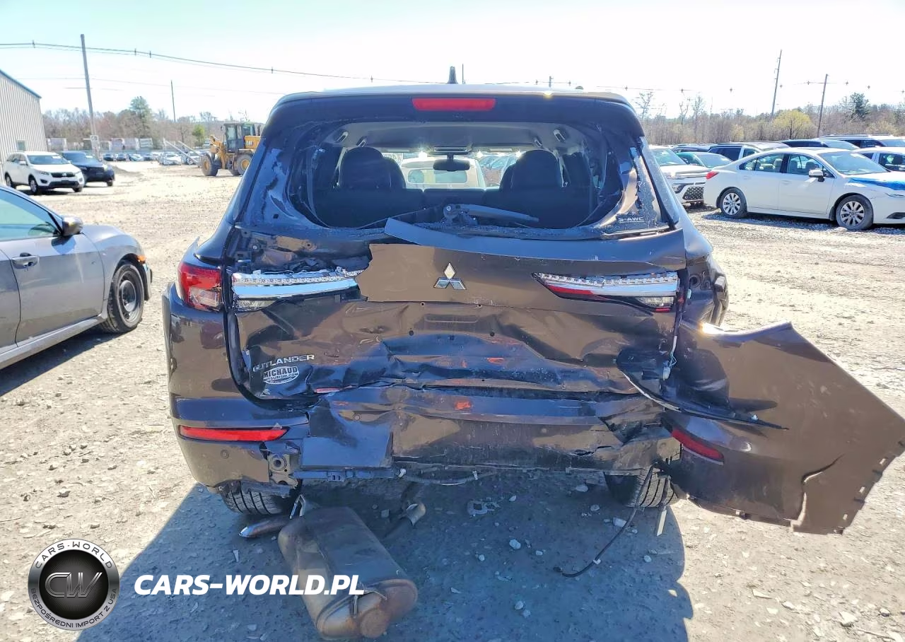 2022 Mitsubishi Outlander Sel VIN:JA4J4VA87NZ024562 - 6