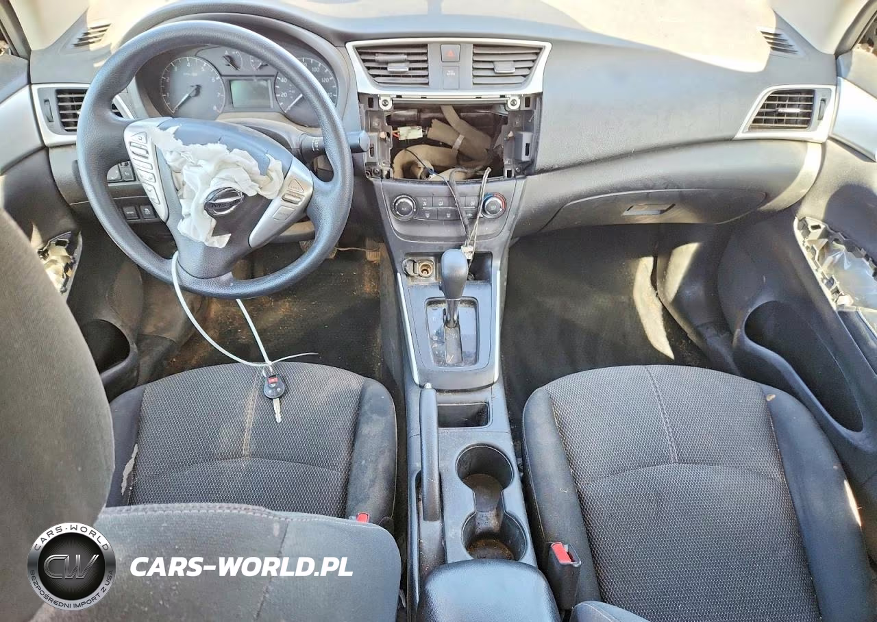 2017 Nissan Sentra S VIN:3N1AB7AP5HY343443 - 8