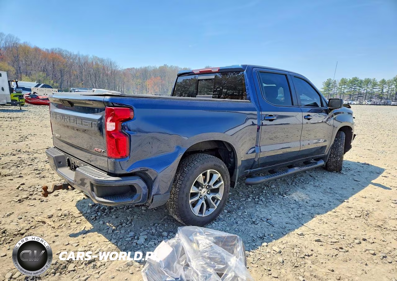 2021 Chevrolet Silverado K1500 Rst VIN:1GCUYEET5MZ294510 - 3
