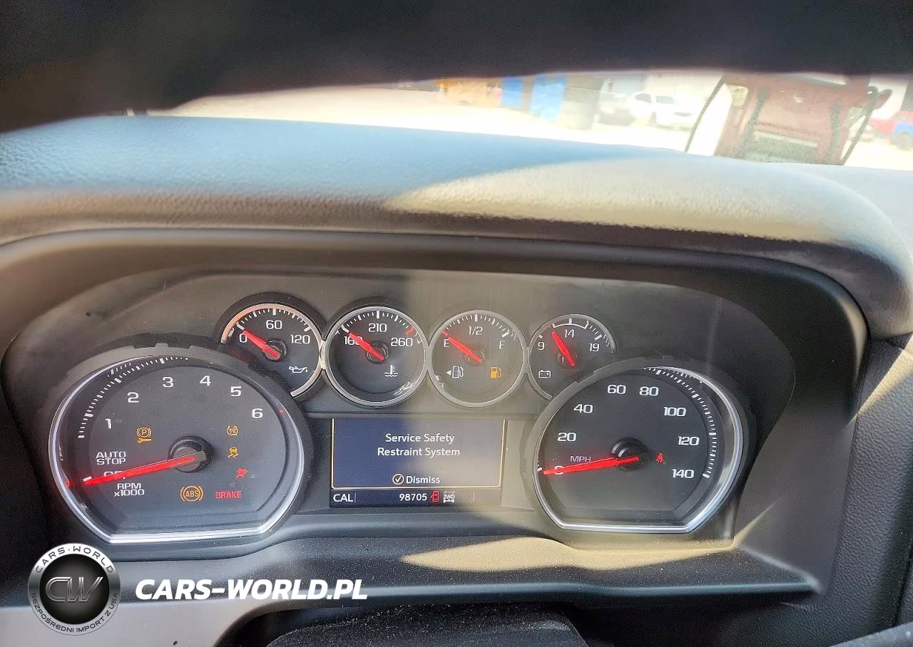 2021 Chevrolet Silverado K1500 Rst VIN:1GCUYEET5MZ294510 - 9