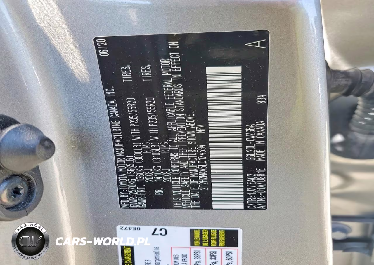 2020 Lexus Rx 350 Base VIN:2T2HZMAA5LC174594 - 13