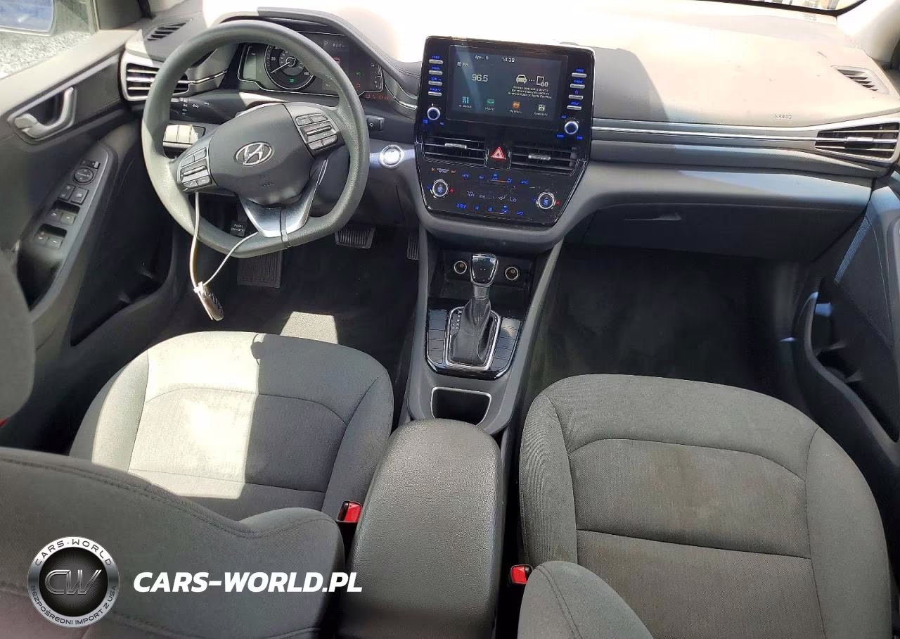 2020 Hyundai Ioniq Hybrid Blue VIN:KMHC65LCXLU227574 - 8