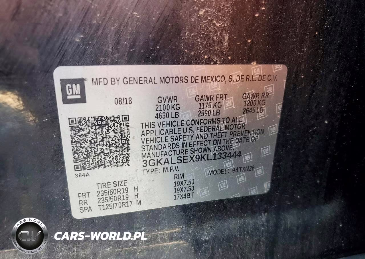 2019 GMC Terrain Denali VIN:3GKALSEX9KL133444 - 14