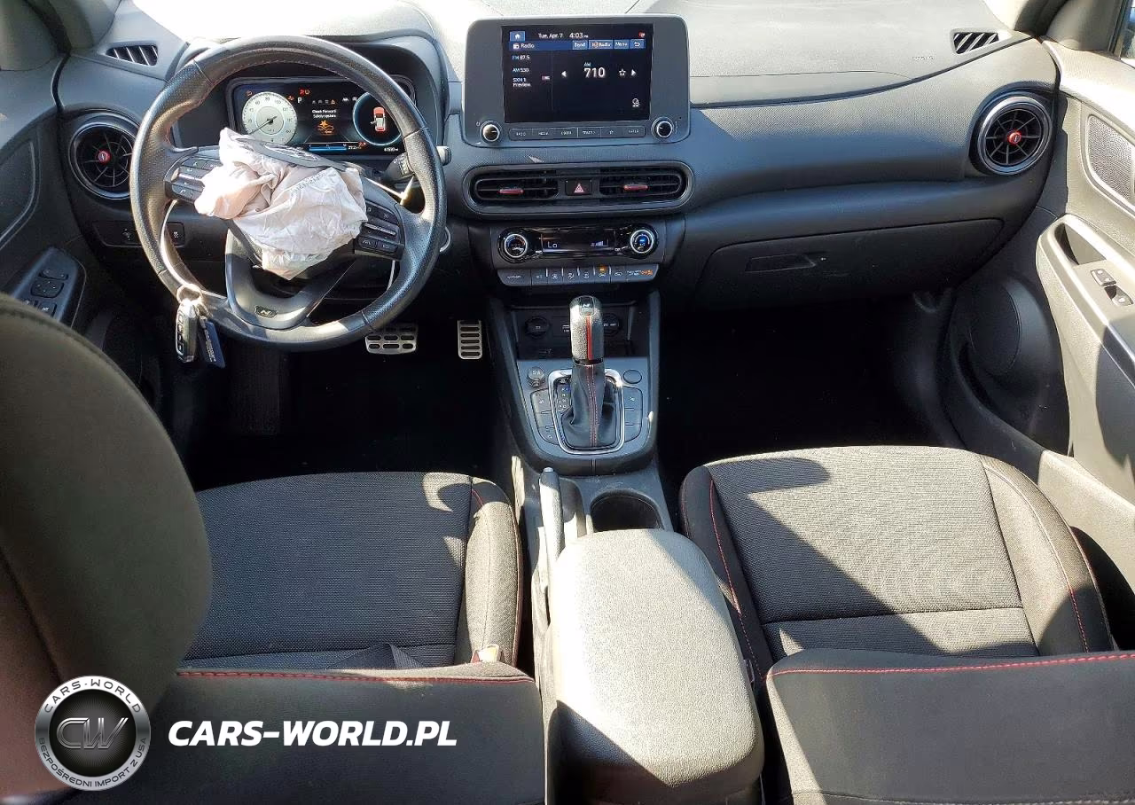 2022 Hyundai Kona N Line VIN:KM8K33A34NU899001 - 8