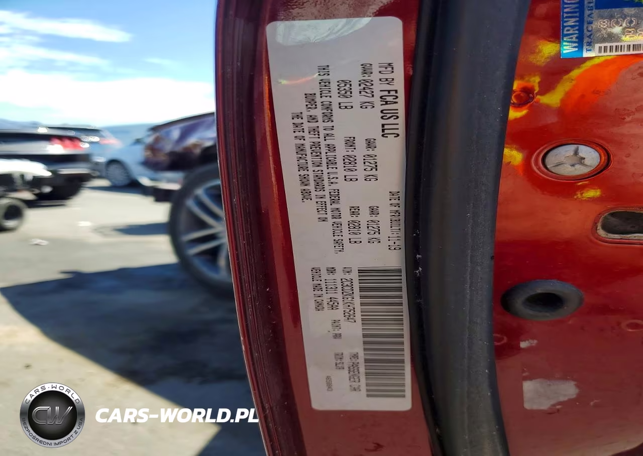 2019 Dodge Challenger Gt VIN:2C3CDZKG1KH752647 - 12
