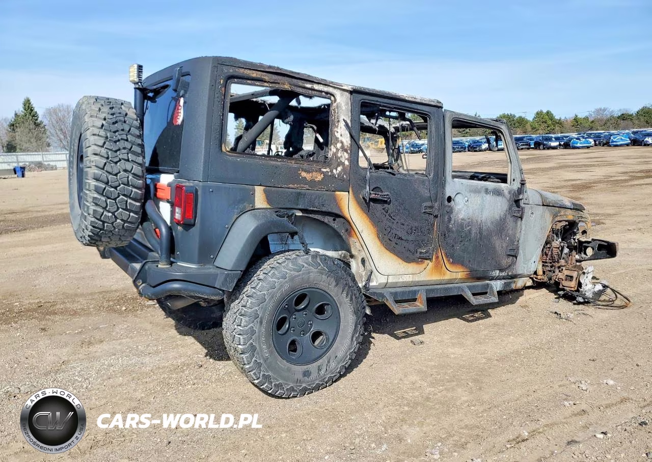 2015 Jeep Wrangler Unlimited Rubicon VIN:1C4BJWFG8FL656306 - 3