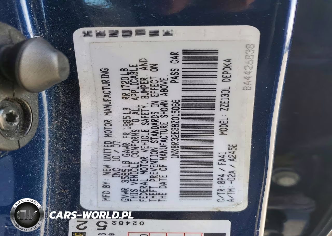 2008 Toyota Corolla VIN:1NXBR32E38Z015066 - 12