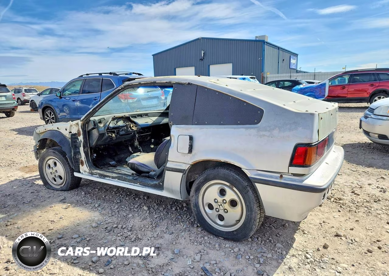 1986 Honda Civic Crx VIN:JHMAF5335GS008341 - 2