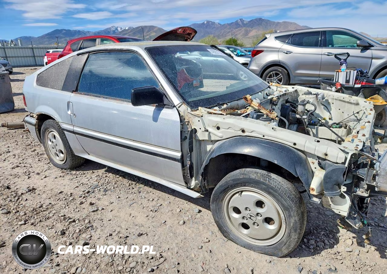 1986 Honda Civic Crx VIN:JHMAF5335GS008341 - 4