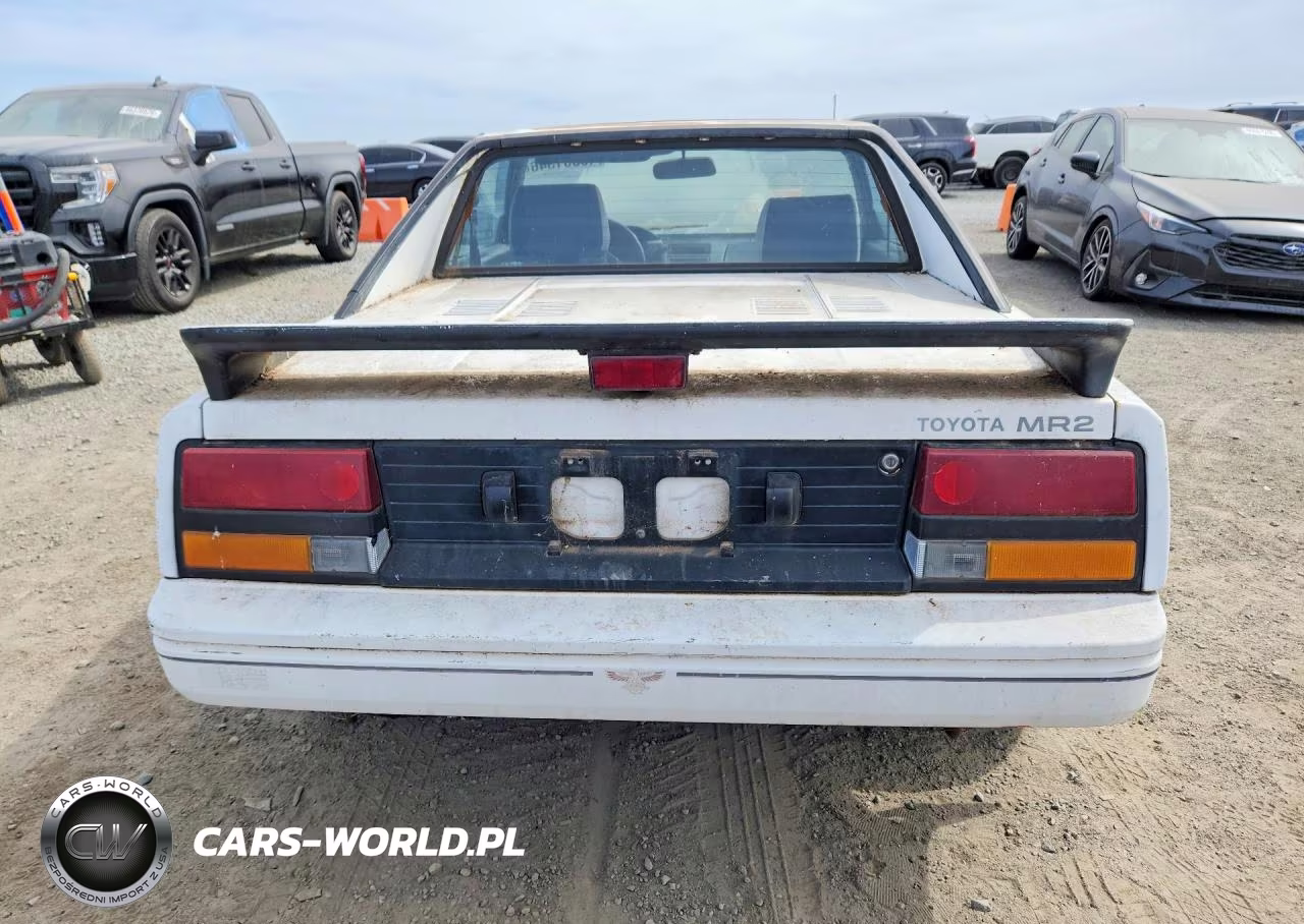 1986 Toyota Mr2 Base VIN:JT2AW15C8G0048456 - 6