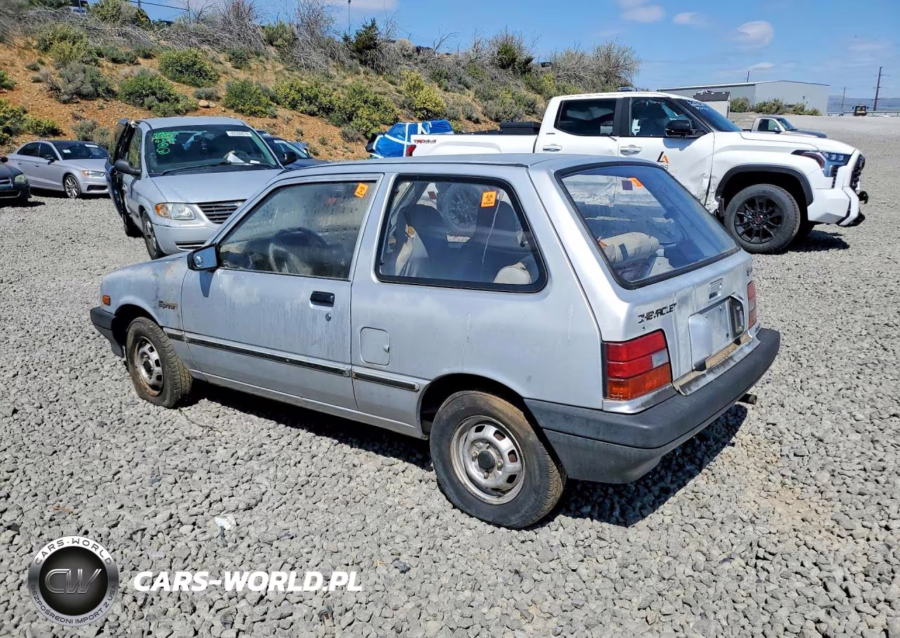 1987 Chevrolet Geo Sprint VIN:JG1MR2158HK758108 - 2