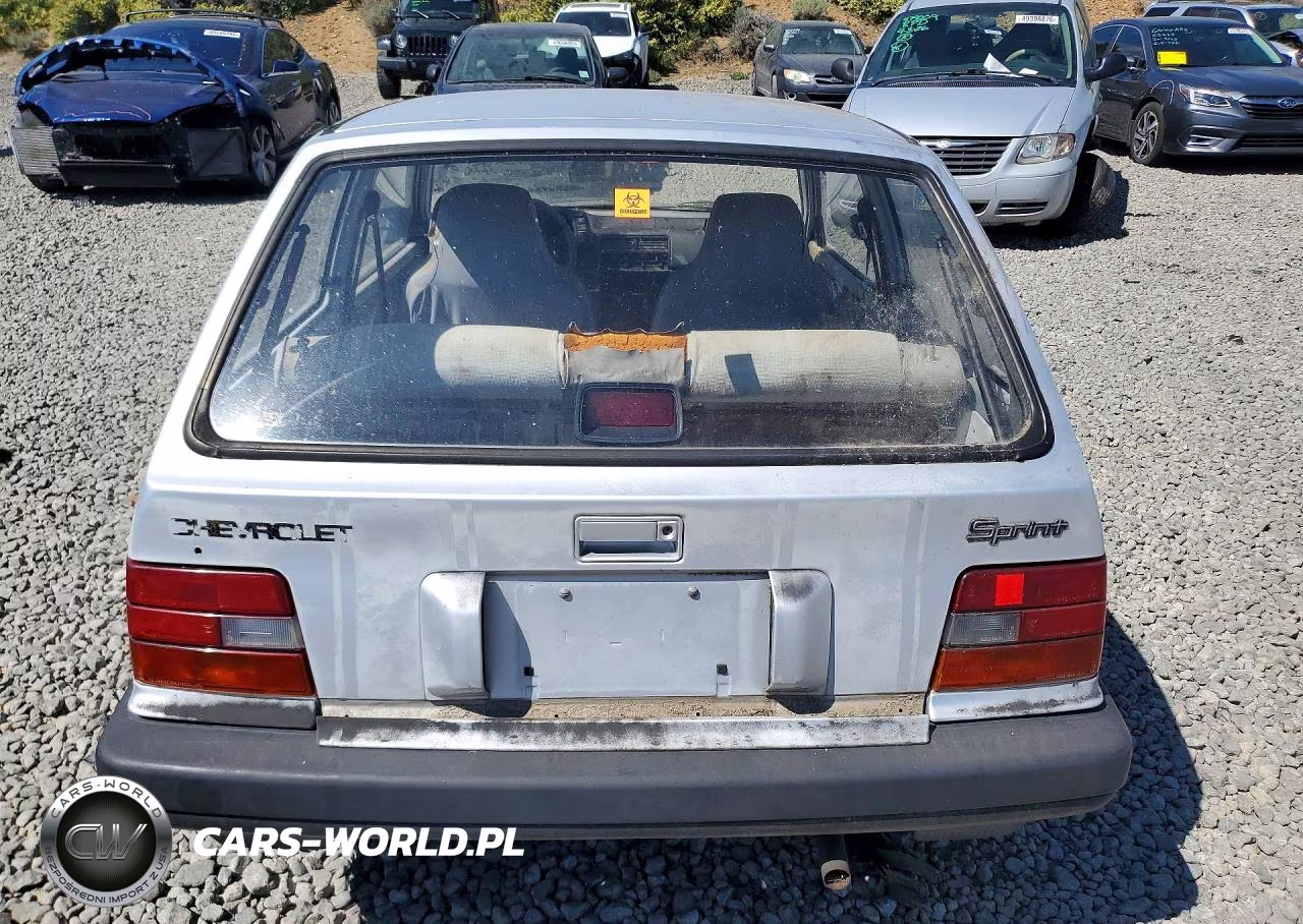 1987 Chevrolet Geo Sprint VIN:JG1MR2158HK758108 - 6