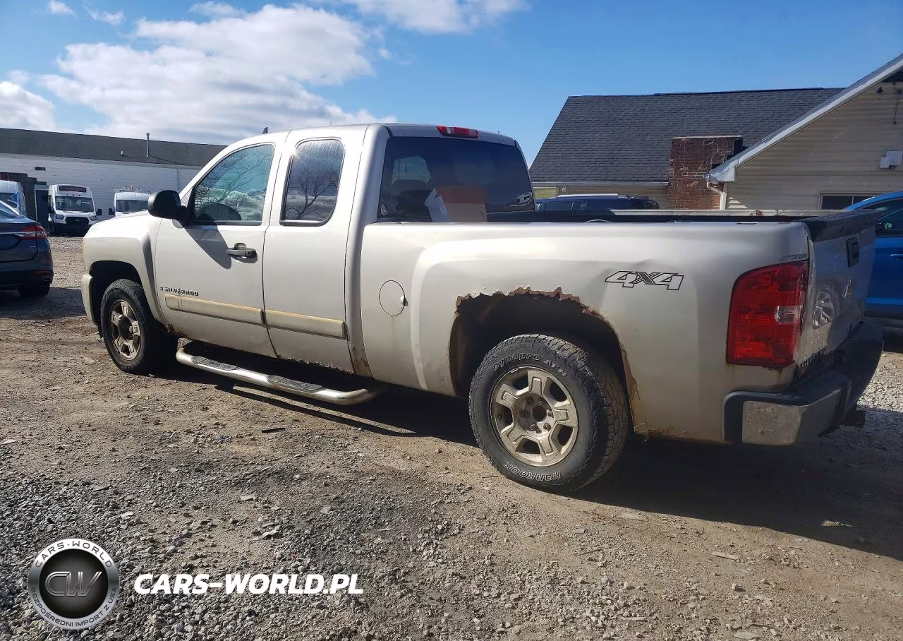 2008 Chevrolet Silverado K1500 VIN:2GCEK19J781125210 - 2