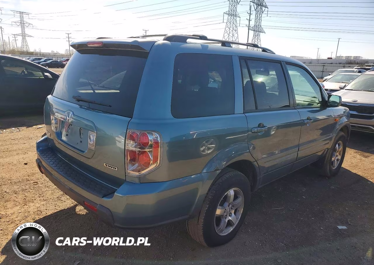 2006 Honda Pilot VIN:2HKYF18576H510431 - 3
