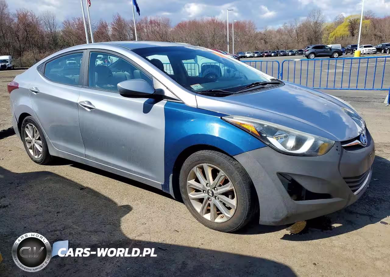 2015 Hyundai Elantra Se VIN:5NPDH4AEXFH572541 - 4