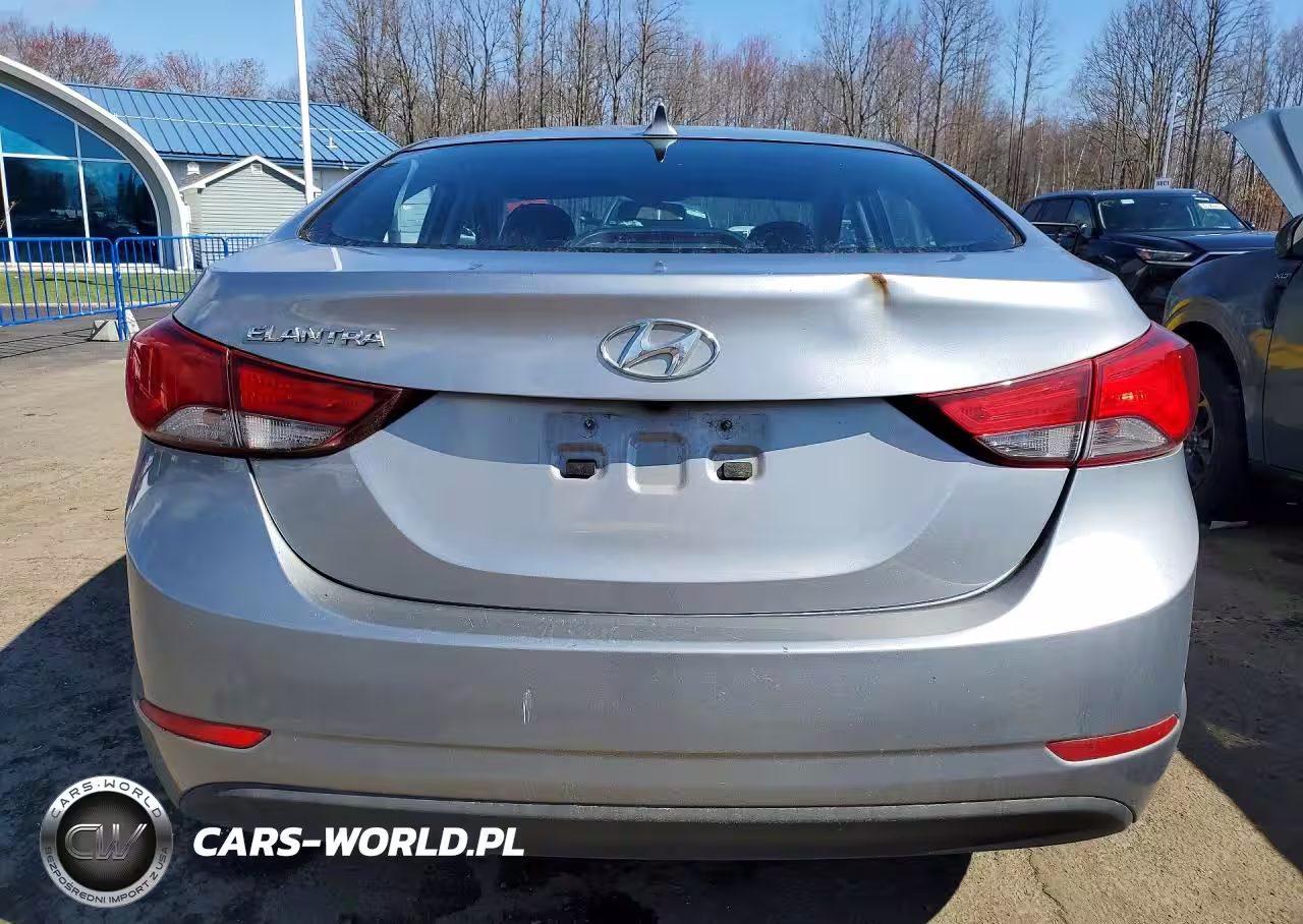 2015 Hyundai Elantra Se VIN:5NPDH4AEXFH572541 - 6