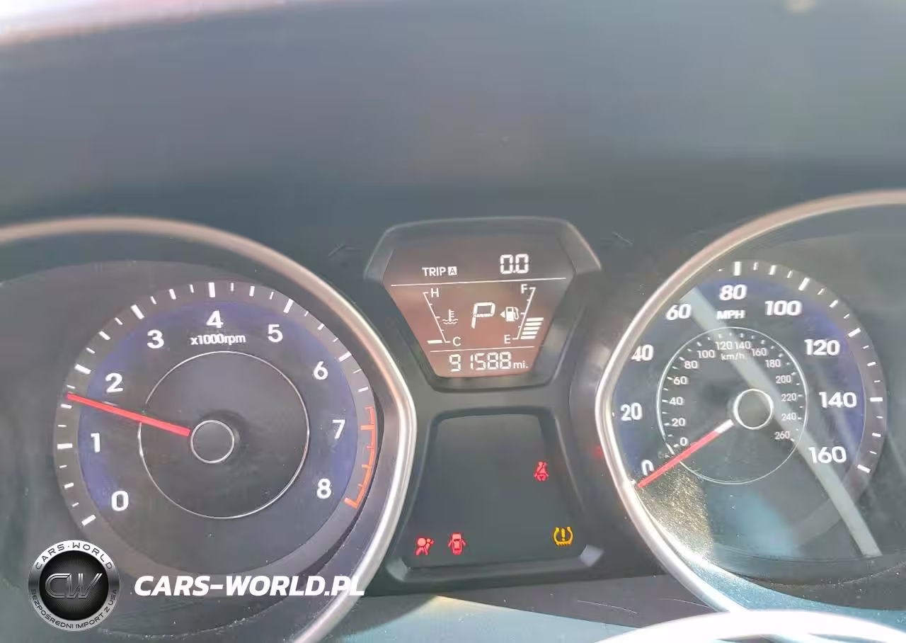 2015 Hyundai Elantra Se VIN:5NPDH4AEXFH572541 - 9