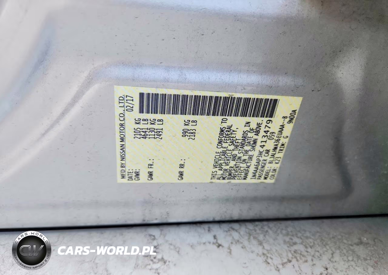 2017 Nissan Maxima Platinum VIN:1N4AA6AP3HC413479 - 13
