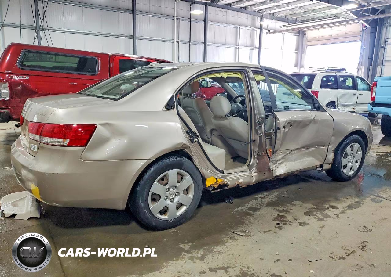 2008 Hyundai Sonata Gls VIN:5NPET46C58H324906 - 3