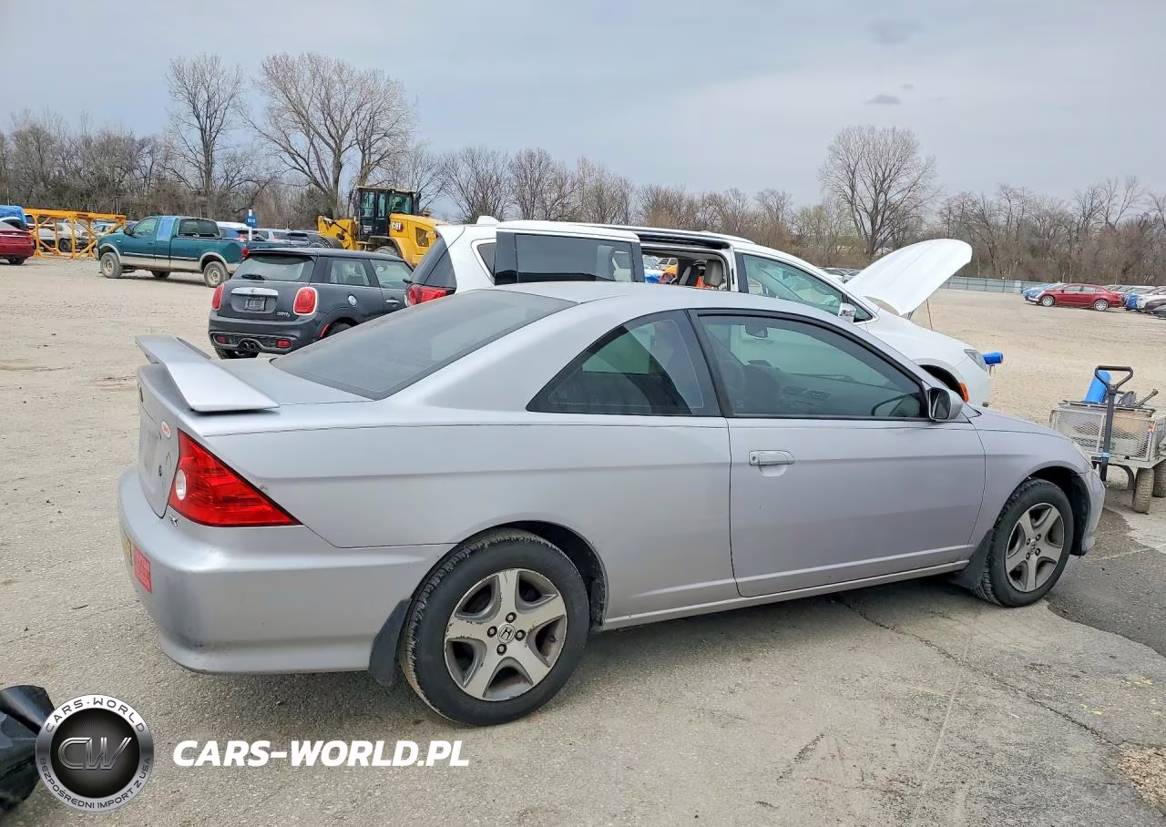 2004 Honda Civic Ex VIN:1HGEM22954L009395 - 3