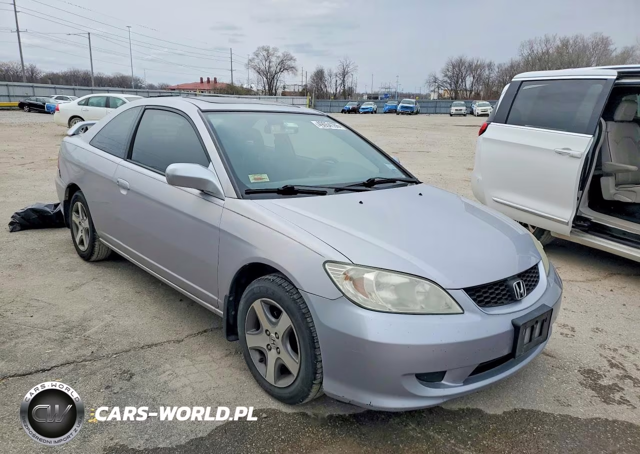 2004 Honda Civic Ex VIN:1HGEM22954L009395 - 4