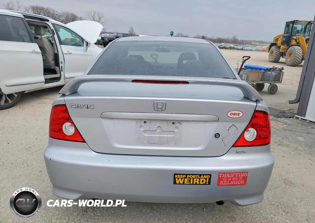 2004 Honda Civic Ex VIN:1HGEM22954L009395 - 6