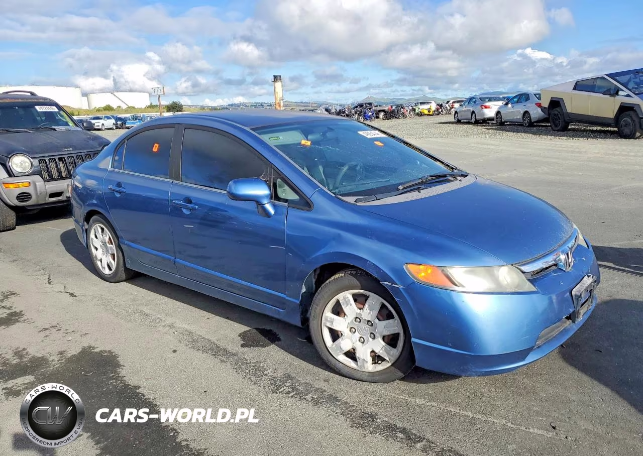 2008 Honda Civic Lx VIN:1HGFA16538L057983 - 4