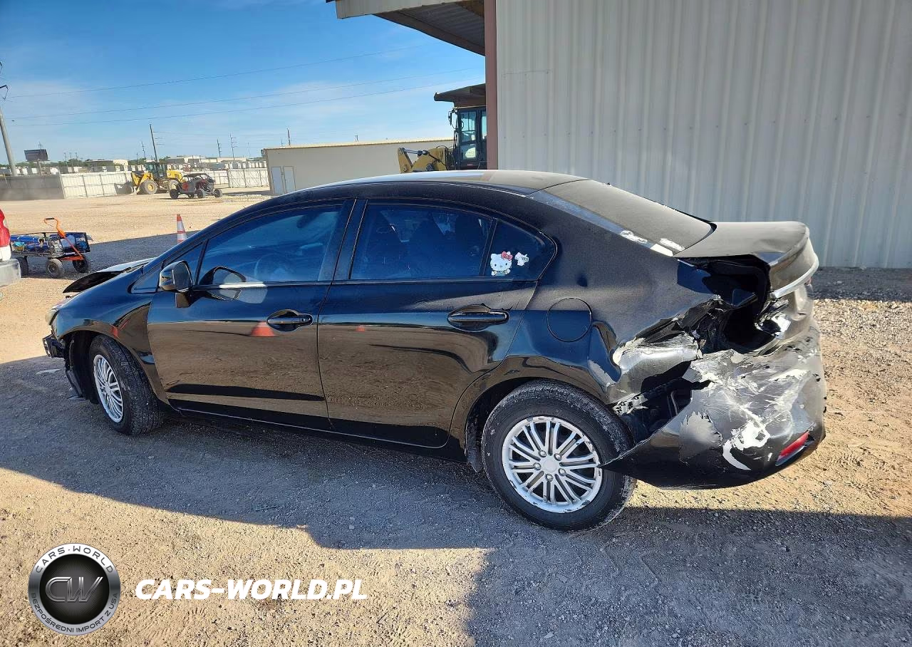 2013 Honda Civic Lx VIN:2HGFB2F56DH595264 - 2