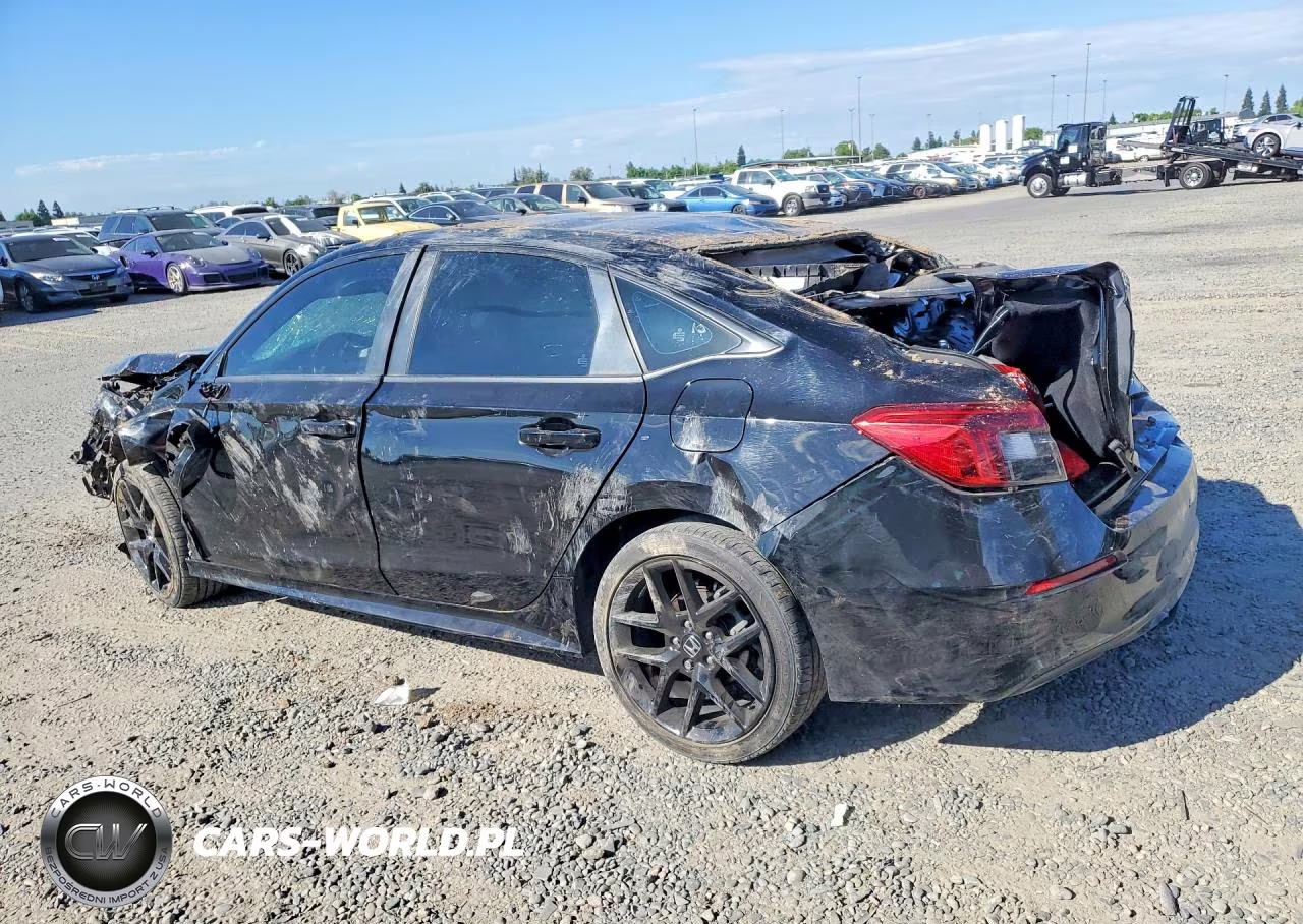 2022 Honda Civic Sport VIN:2HGFE2F57NH525135 - 2