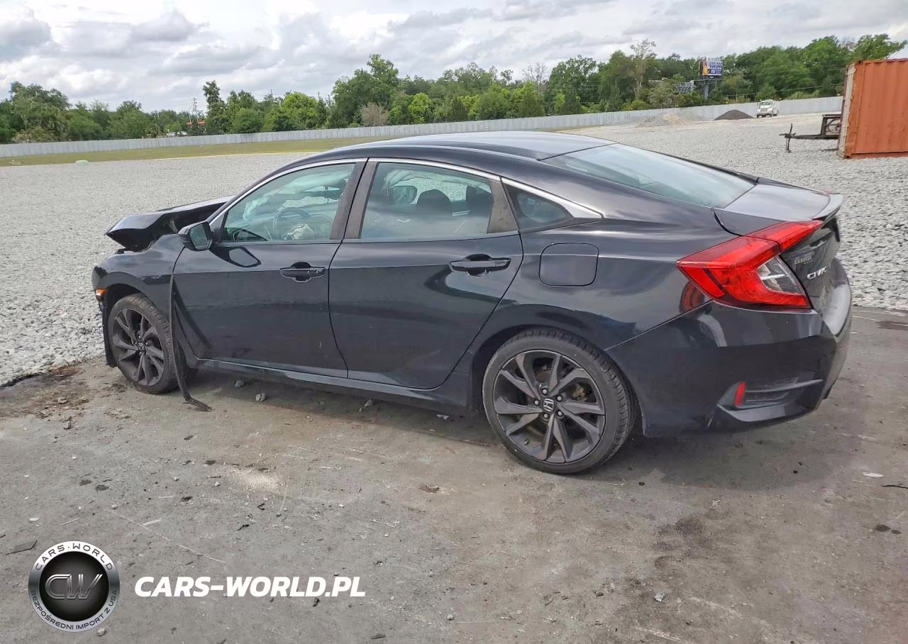 2019 Honda Civic Sport VIN:19XFC2F84KE020711 - 2